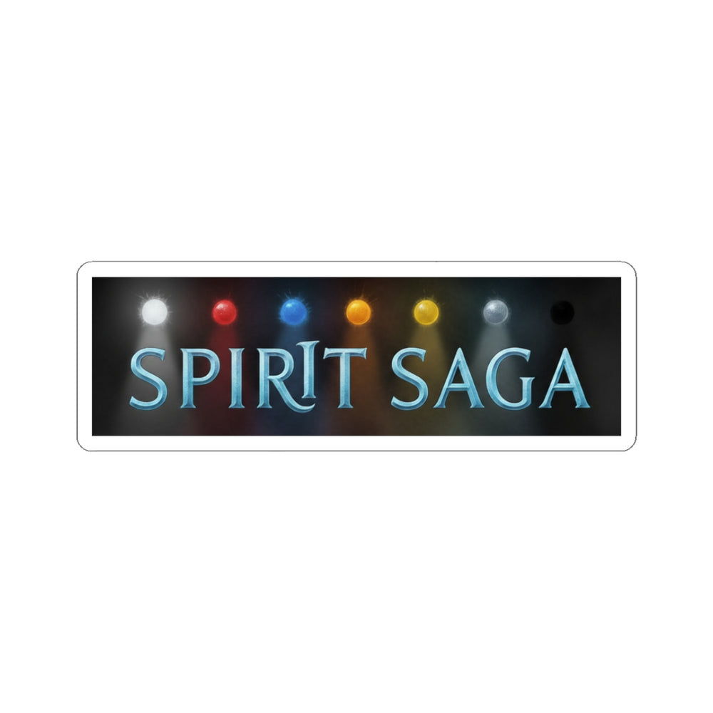 Spirit Saga Logo Sticker — Kiss-Cut Decal for E-Reader, Laptop, Bumper, or Mug