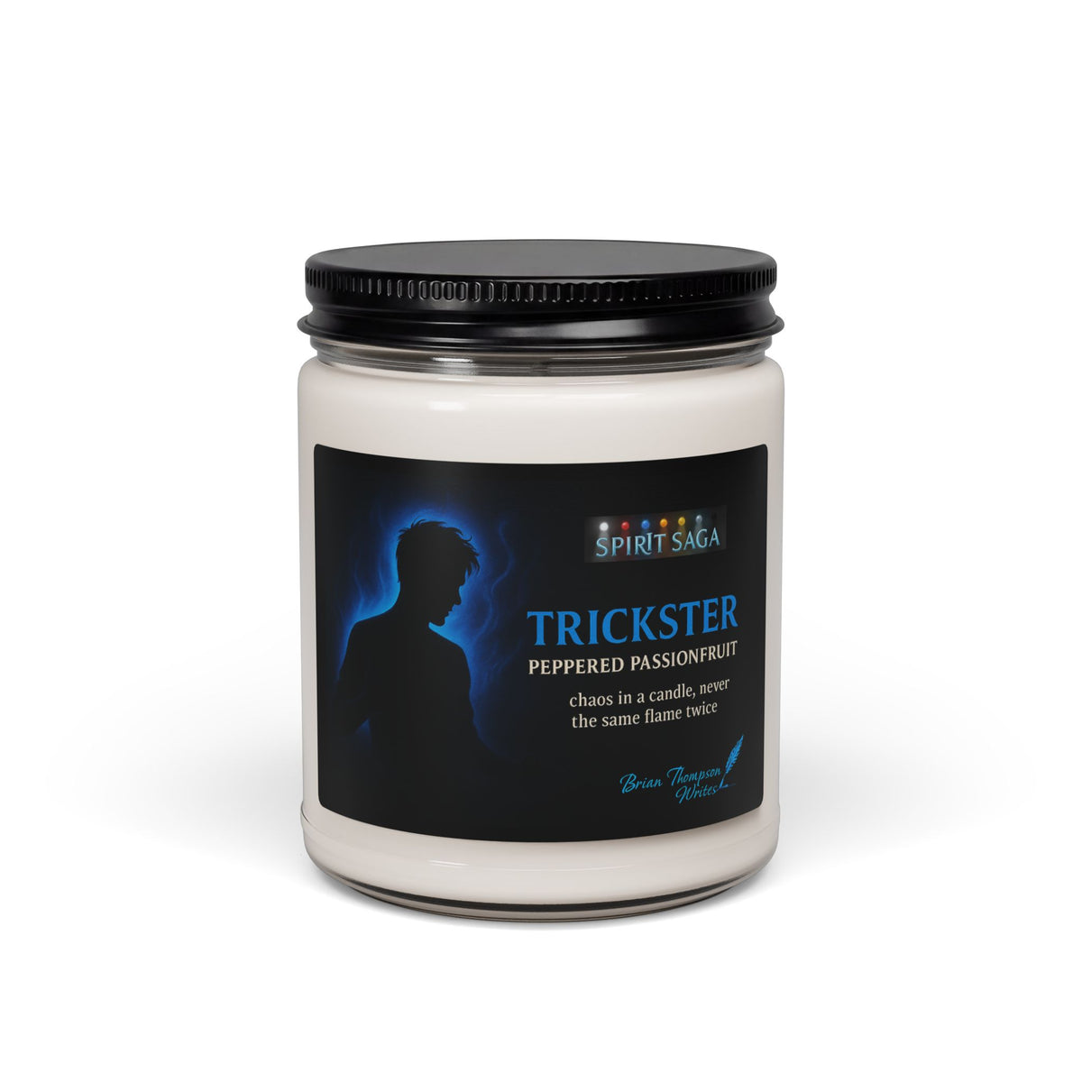 Trickster Scented Soy Candle — Peppered Passionfruit 9oz