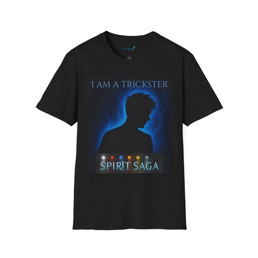 Spirit Saga T‑Shirt — "I Am A Trickster" Silhouette Tee
