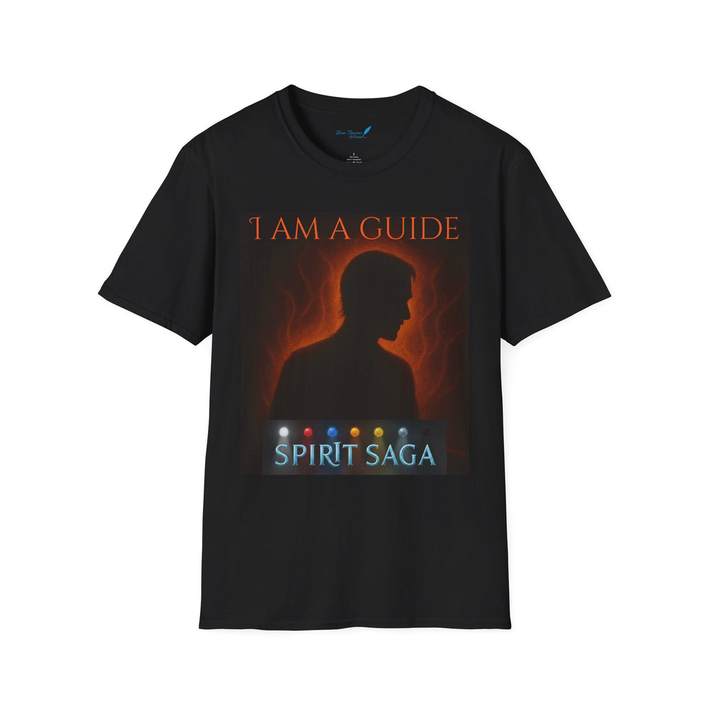 Spirit Saga T‑Shirt — "I Am A Guide" Silhouette Tee