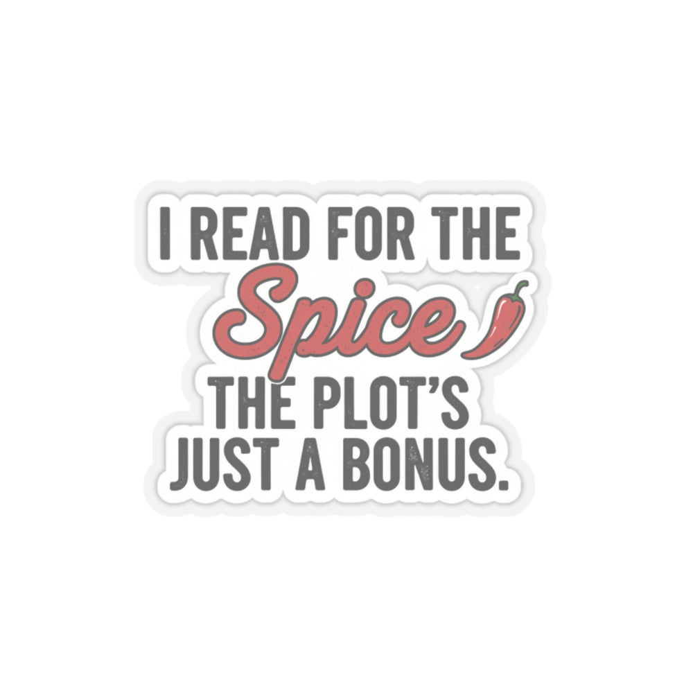 Funny Book Lover Kiss-Cut Stickers, Reading Enthusiast Decal, Sarcastic Quote Label, Literary Gift, Vinyl Sticker for Laptop, Notebook